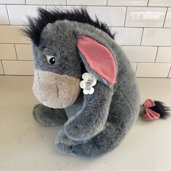 Vintage 90’s Disney Eeyore Stuffed Animal Plush - Picture 2 of 12